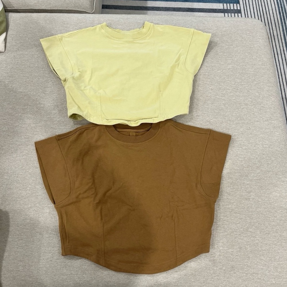 Lululemon Capped Sleeve Cropped Top Bundle